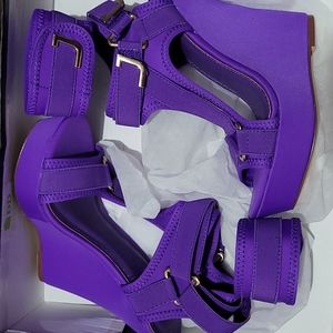 Purple wedges NEW!